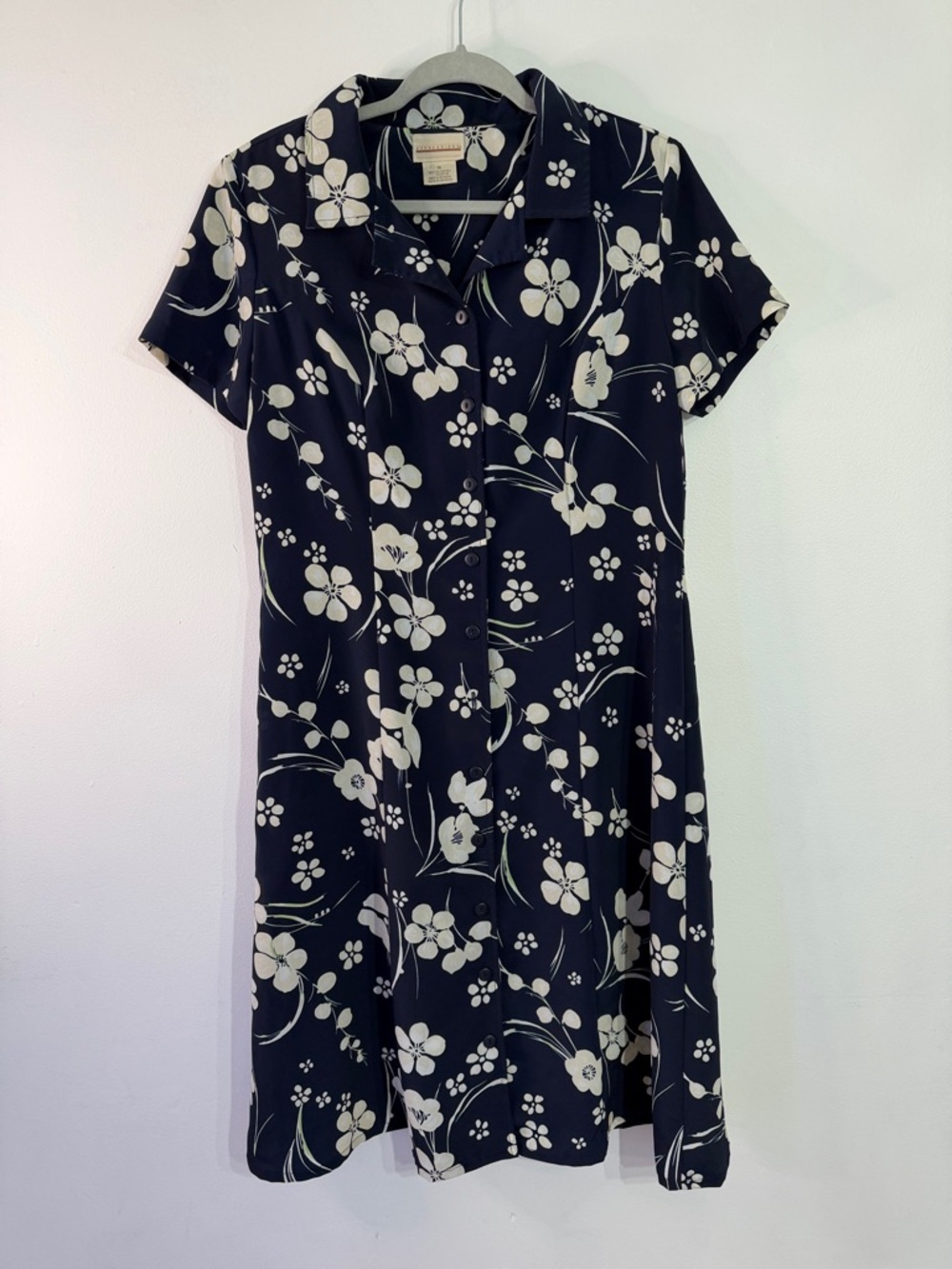 Vintage Expressions Floral Midi Dress